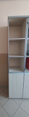 Шкаф узкий высокий в офис  V - 2.6